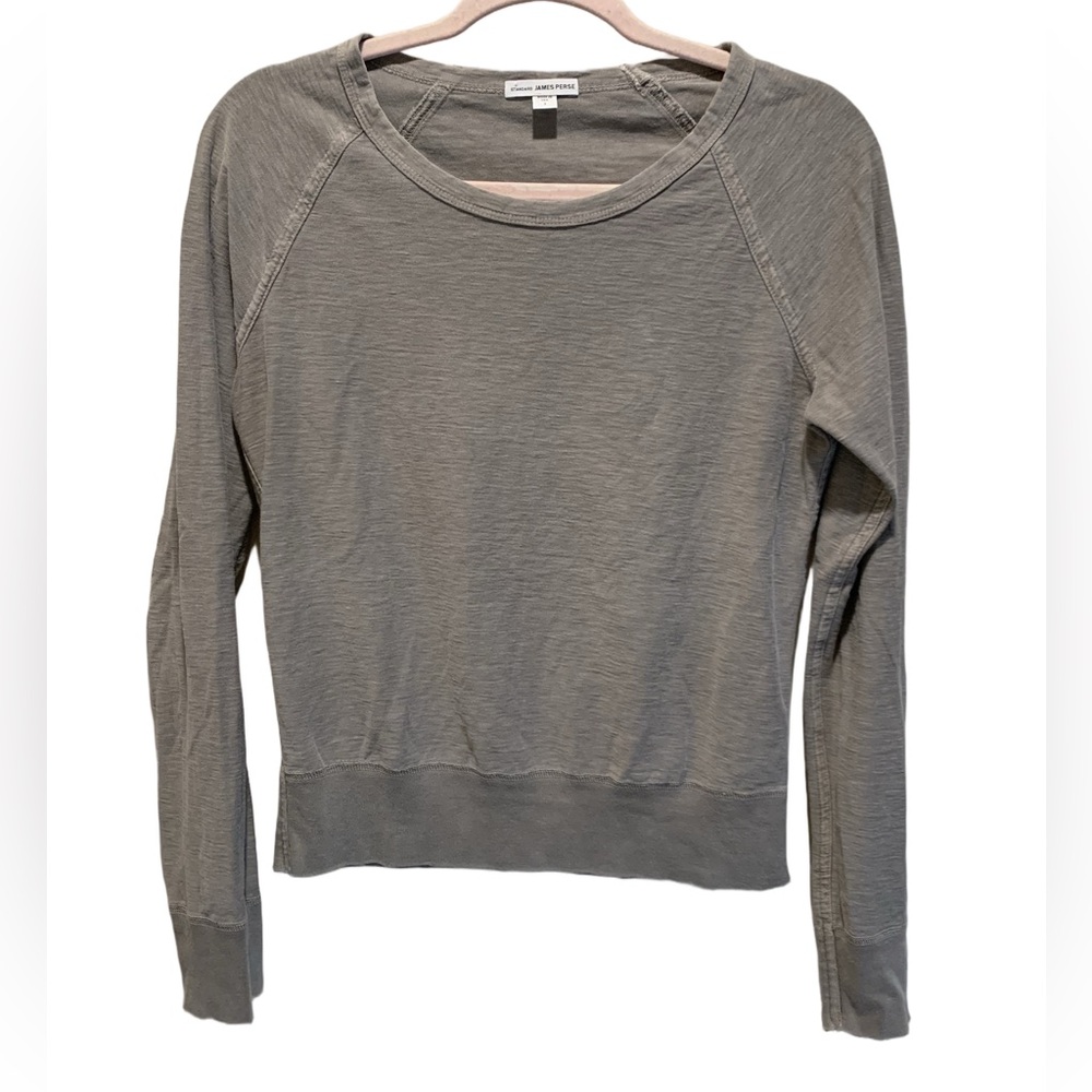 James Perse cropped Long sleeve top. Size 1 (S).